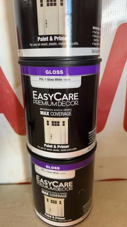 Lot of 3 - 1Qt EasyCare Premium Gloss White