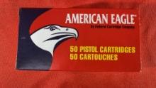 50rds American Eagle 45Auto 230gr FMJ