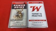 20rds Winchester 6.5 Creedmoor 125gr/129gr