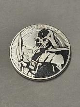 2019 Niue 1oz Silver $2 Star Wars:Darth Vader