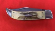 Case XX 1976 Razor Edge Stag 5172SSP Clasp Knife