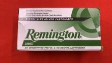 50rds Remington UMC 9mm 115gr MC