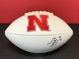 Brent Qvale Autographed Husker Football