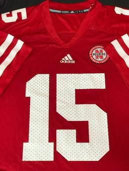 Tommie Frazier Autographed #15 Husker Jersey