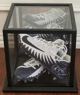 Rex Burkhead Signed Super Bowl LII Cleats