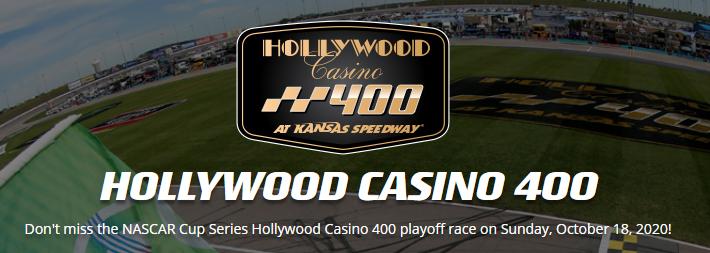 Kansas Speedway NASCAR VIP Experience on October 17 & 18, 2020