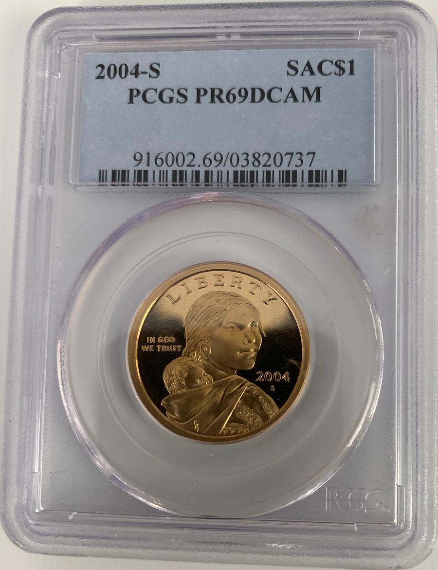 2004-S  $1 Sacagawea gold piece