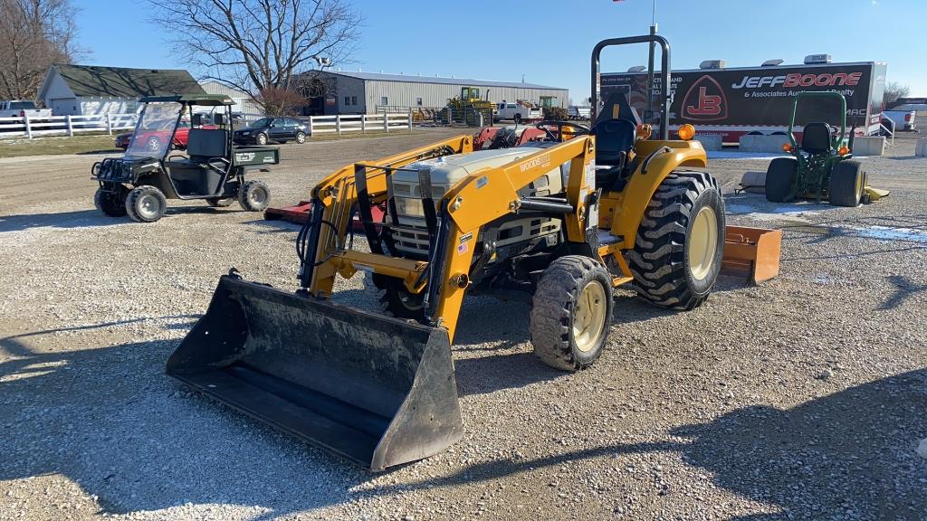 Cub Cadet 8354 SS Tractor w/Woods 1012 Loader