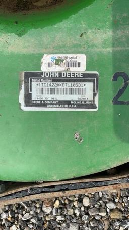 Front Mower Deck off JD 1445 Commercial Mower