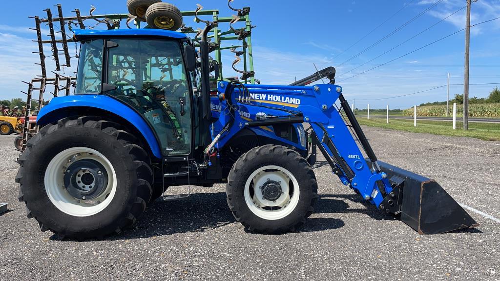 2015 New Holland T4.95 Tractor w/665TL Ldr