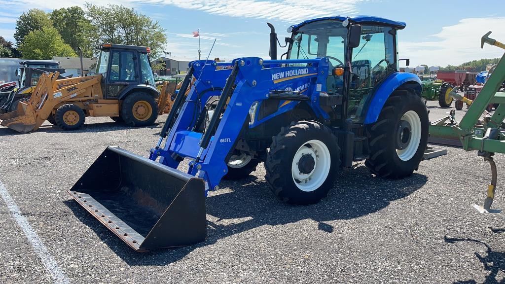 2015 New Holland T4.95 Tractor w/665TL Ldr