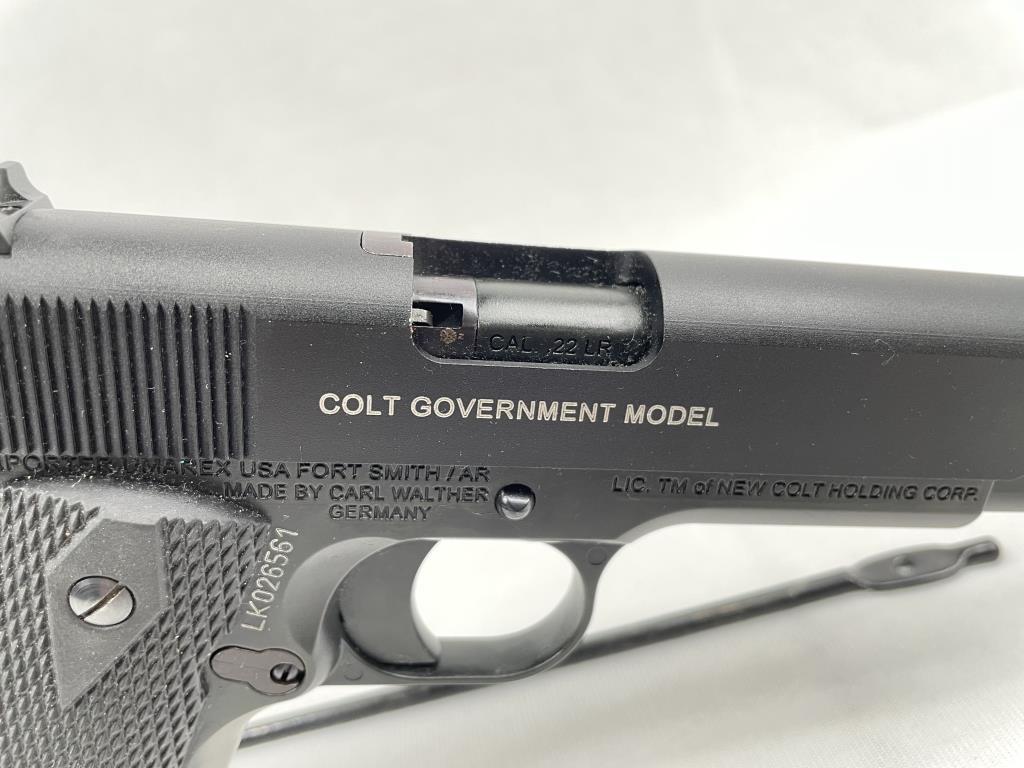 COLT GOVERNMENT MODEL 1911 .22 LR SEMI-AUTO PISTOL