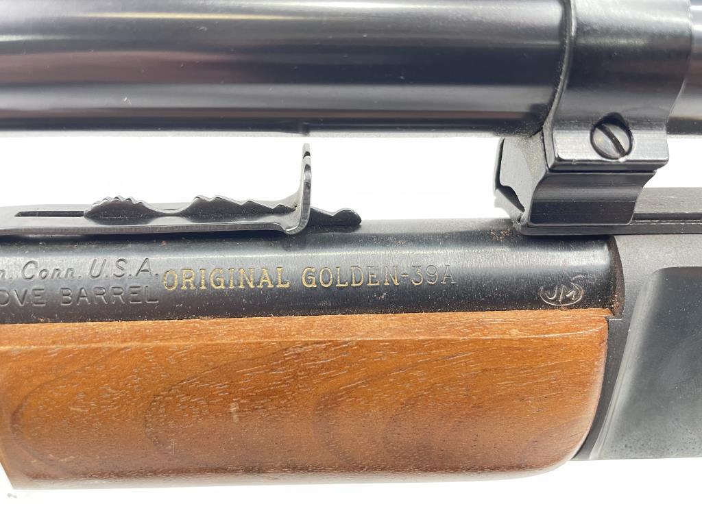 MARLIN .22 S,L,LR ORIGINAL GOLDEN 39A LEVER ACTION