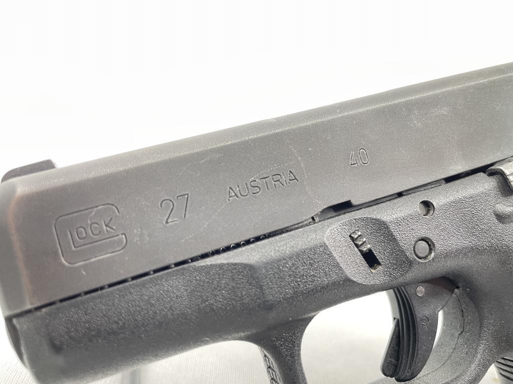 GLOCK 27 .40 CAL SEMI-AUTO PISTOL