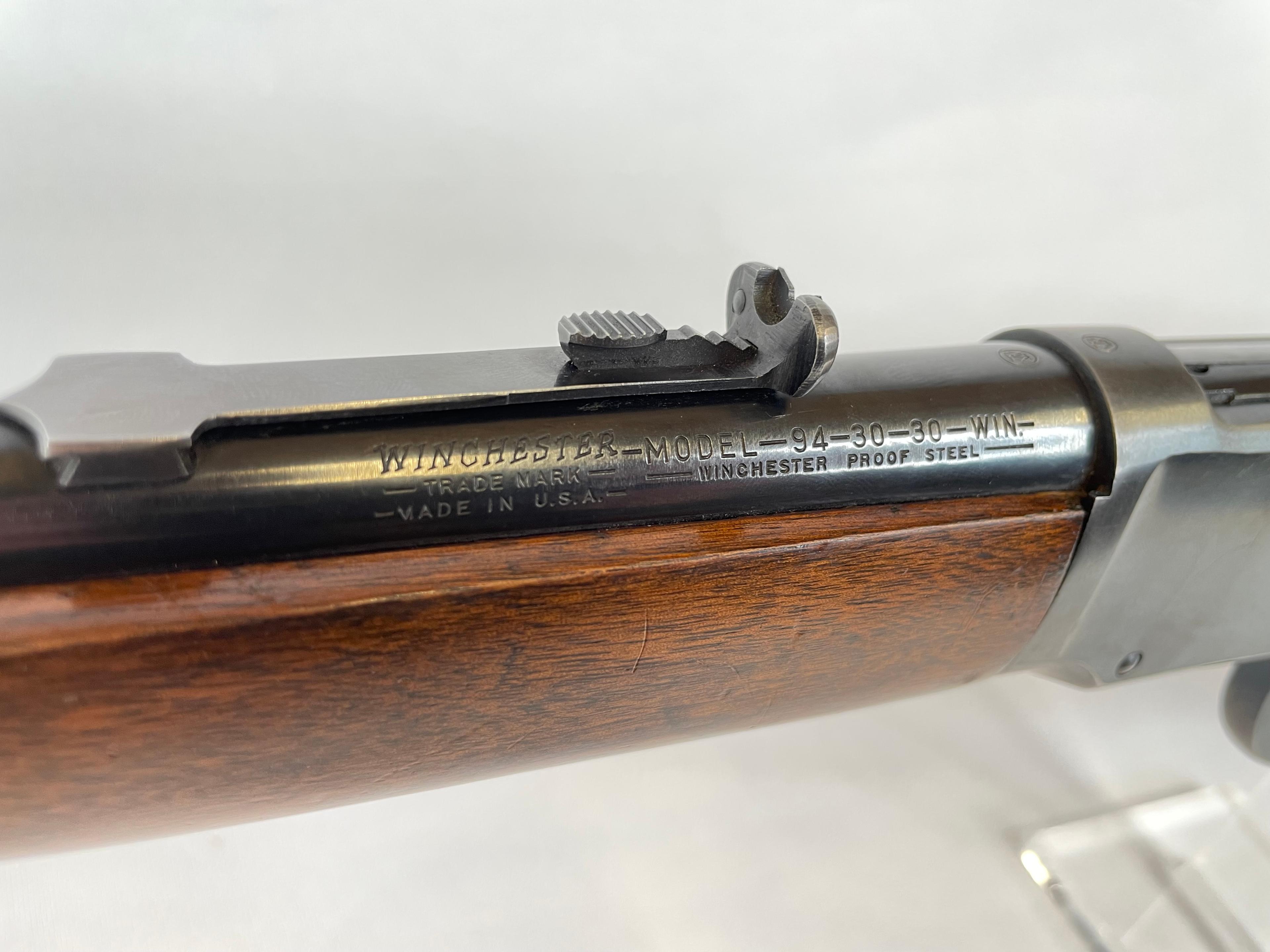 1959 WINCHESTER 94, 30-30 LEVER-ACTION RIFLE