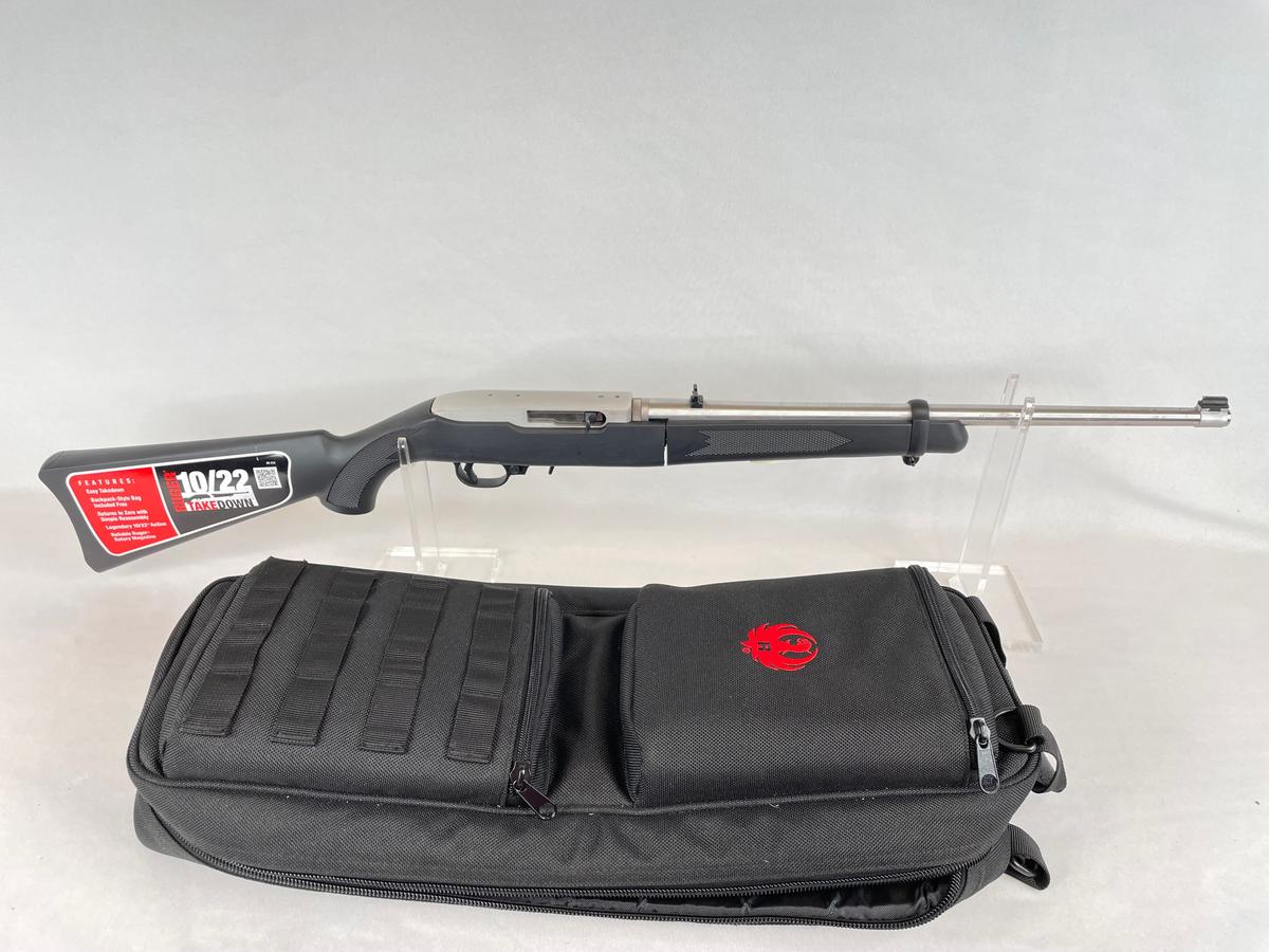 RUGER 10/22  TAKEDOWN .22LR SEMI-AUTO RIFLE.