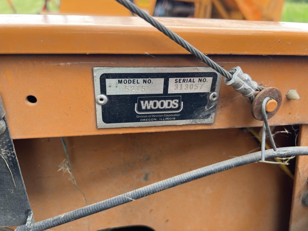 Woods Mow’n Machine 5215 Zero Turn With Bagger