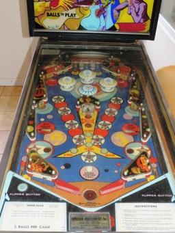 1972 Williams Super Star Pinball Machine