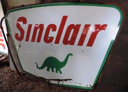 Original Sinclair Dino Gas Station Pole Sign with Pole