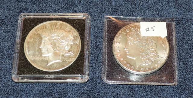 (2) 1oz. Silver Rounds