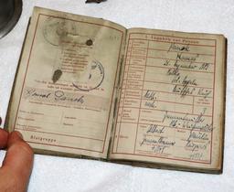 WW II 1943 Nazi German Passport