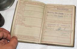 WW II 1943 Nazi German Passport