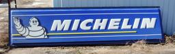 10 Foot Michelin Plastic Sign with Frame