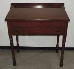 Antique Cherry School Masters Desk