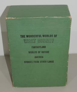 1965 4 Volumes Walt Disney Books In Slipcase