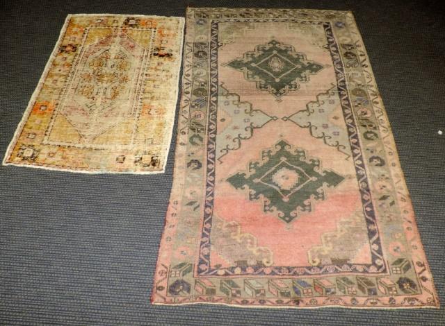 Lot Of 2 Antique Persian Rugs