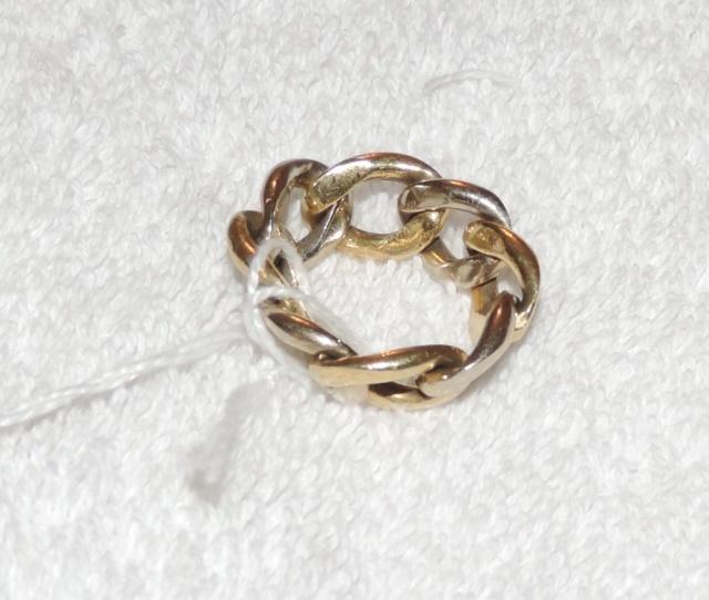 14 K Tiffany & Co Open Link Ring