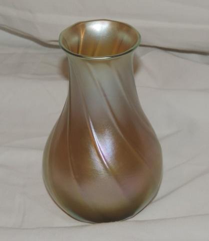 Tiffany Favorite Art Glass Vase