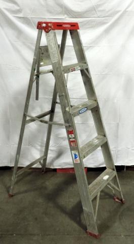 Werner 5 Foot Aluminum Step Ladder