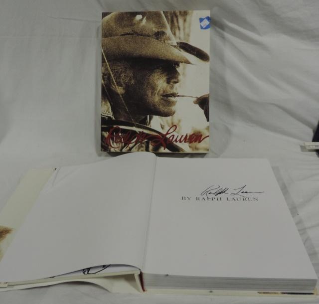 2007 Autographed Ralph Lauren Book And 1981 Hollywood Musicals Book