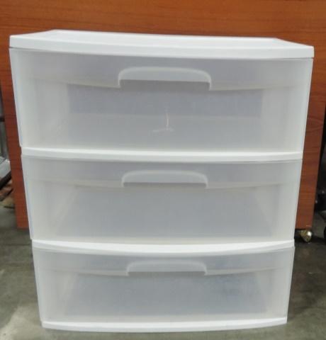 3 Drawer Plastic Storage Box