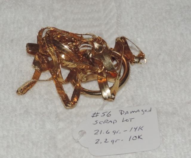 14 Kt. And 10 Kt. Gold Damaged Gold Lot