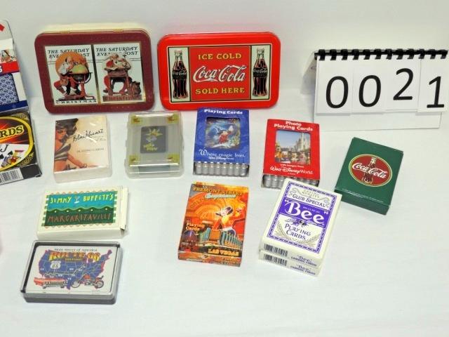 16 Piece Playing Card Collection