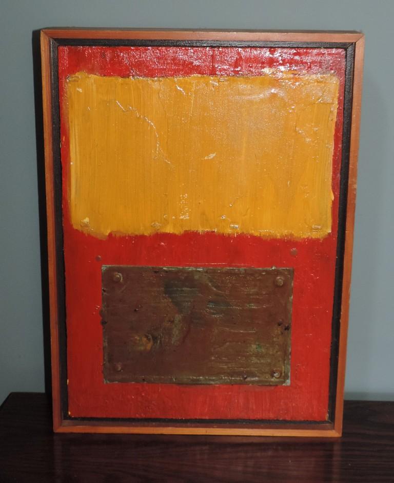 Original 2001 Stoppard Jones Abstract Artwork