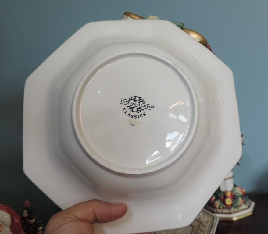 (6) Pieces of Fitz and Floyd Christmas China