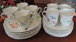 (24) Piece Set of Lenox Butterfly China