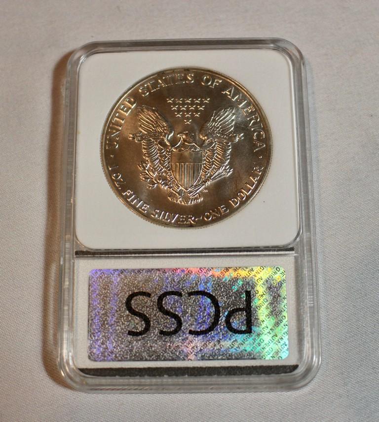 1987 Graded MS-70 Silver Eagle