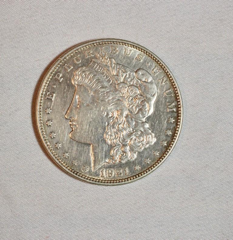 1921-D Morgan Silver Dollar