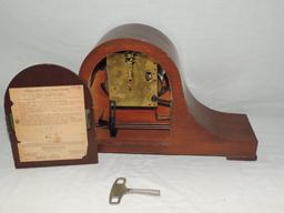 Mahogany Seth Thomas Mantel Clock