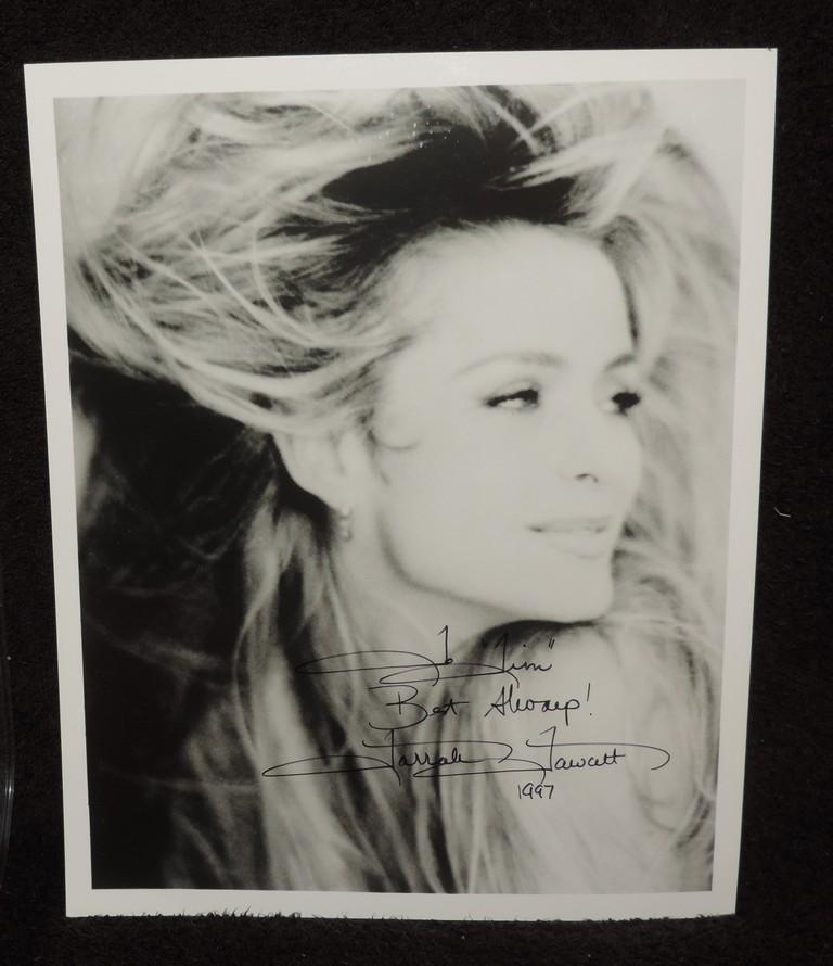 Autographed Farah Fawcett 8X10 Photo