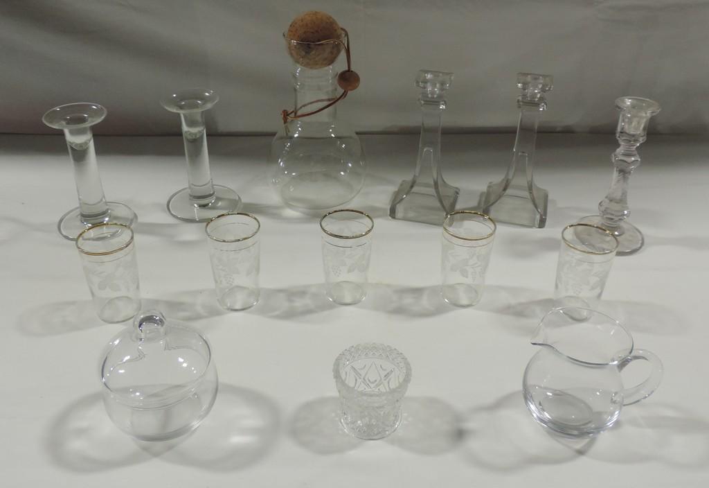 Vintage Crystal Glassware