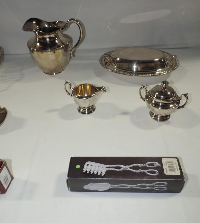 Vintage Silver-plate Serving Lot