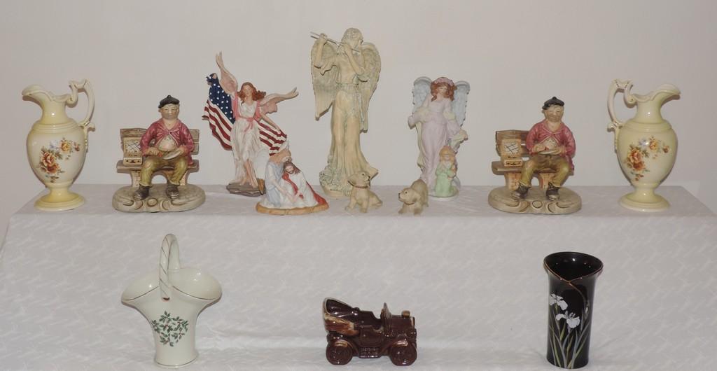 Lot of Ceramics and Porcelain Figures