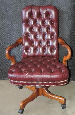 Leather Office Swivel Chair