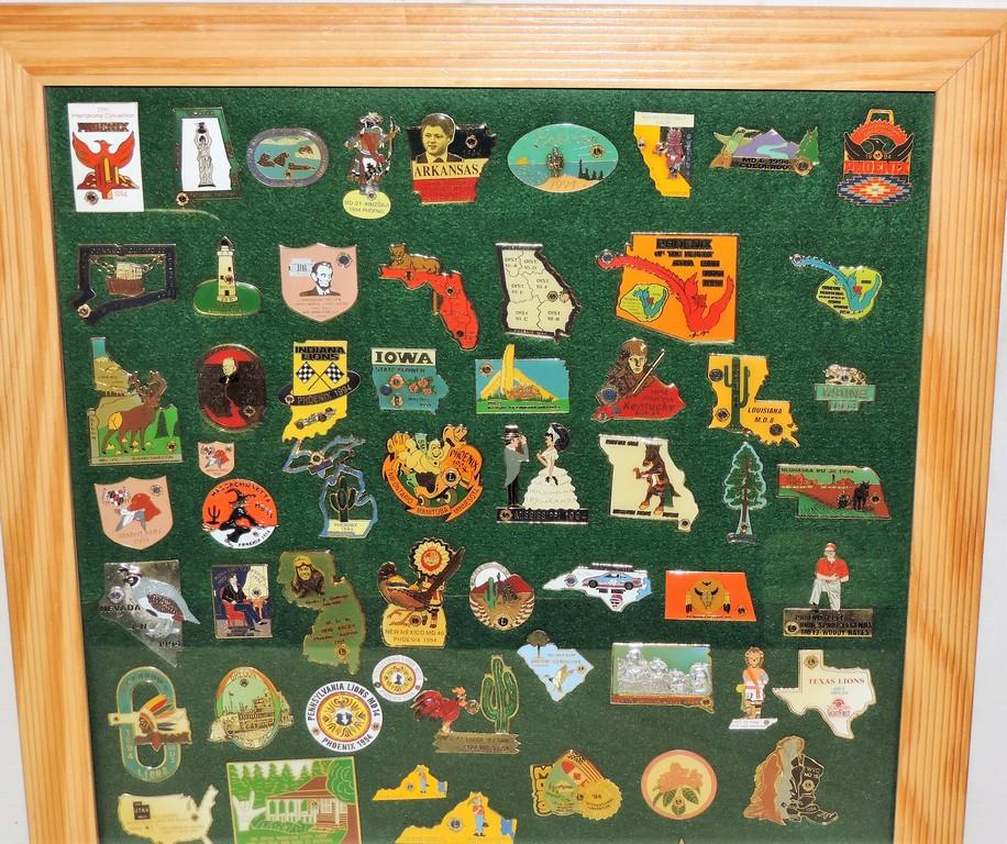 66 LIONS CLUB COLLECTOR PINS