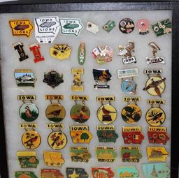 55 LIONS CLUB COLLECTOR PINS